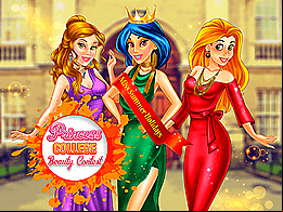 Concours de beauté de princesse à l'université
