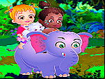 Bébé Hazel - Safari en Afrique