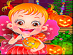Bébé Hazel - fête d'Halloween