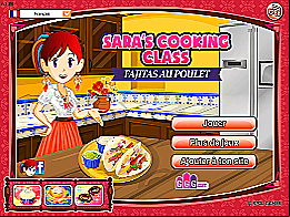 Fajitas au poulet ecole de cuisine de sara
