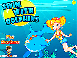 Nager avec les dauphins