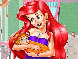 Décoration de chambre du bébé d'Ariel