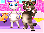 Décoration de la chambre de bébé chat