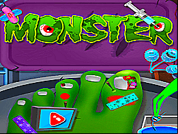Pedicure pour monstre