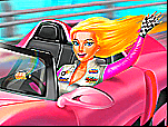 Jolie Blonde en Voiture de Rêve