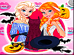 Nuit d'Halloween entre soeurs