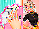 Princesses expertes en manucure