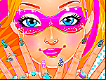 Manucure de Super Barbie