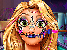 Maquillage effrayant de Goldie