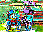Donald duck que deau