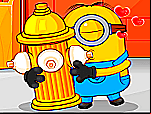 Baiser d'amour de Minion