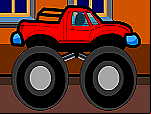 Monster truck couvre feu