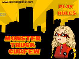 Monster truck couvre feu