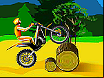 Stunt dirt bike