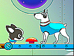 Chiens dans l'Espace