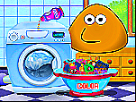 Pou fait sa Lessive