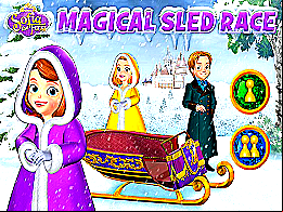 Princesse Sofia - Course de traîneau magique