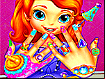Manucure de la princesse Sofia