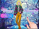 Shopping d'hiver pour princesse