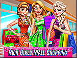 Shopping de fille riche