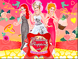 Shopping de mariage avec les demoiselles d'honneur