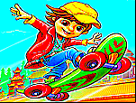 Crazy skater