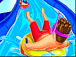 Glissades dans l'eau - Aquapark.io