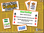 Crystal klondike solitaire