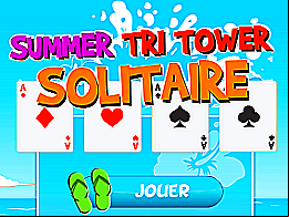 Summer tri tower solitaire