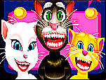 Tom le chat décoration des dents