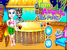 Tom et Angela Fête Tiki